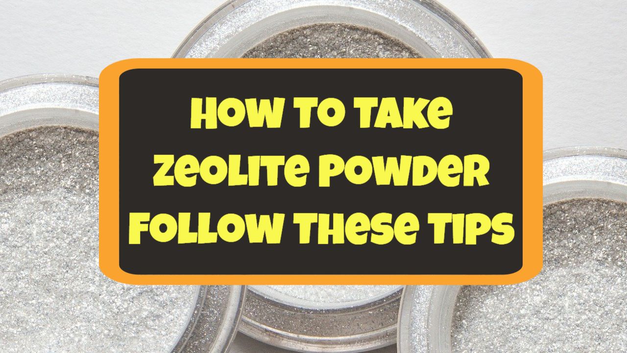 how to take zeolite powder