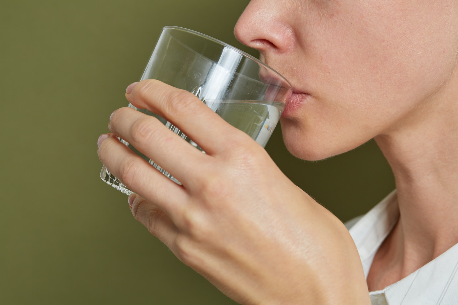 drinking supplements with water
