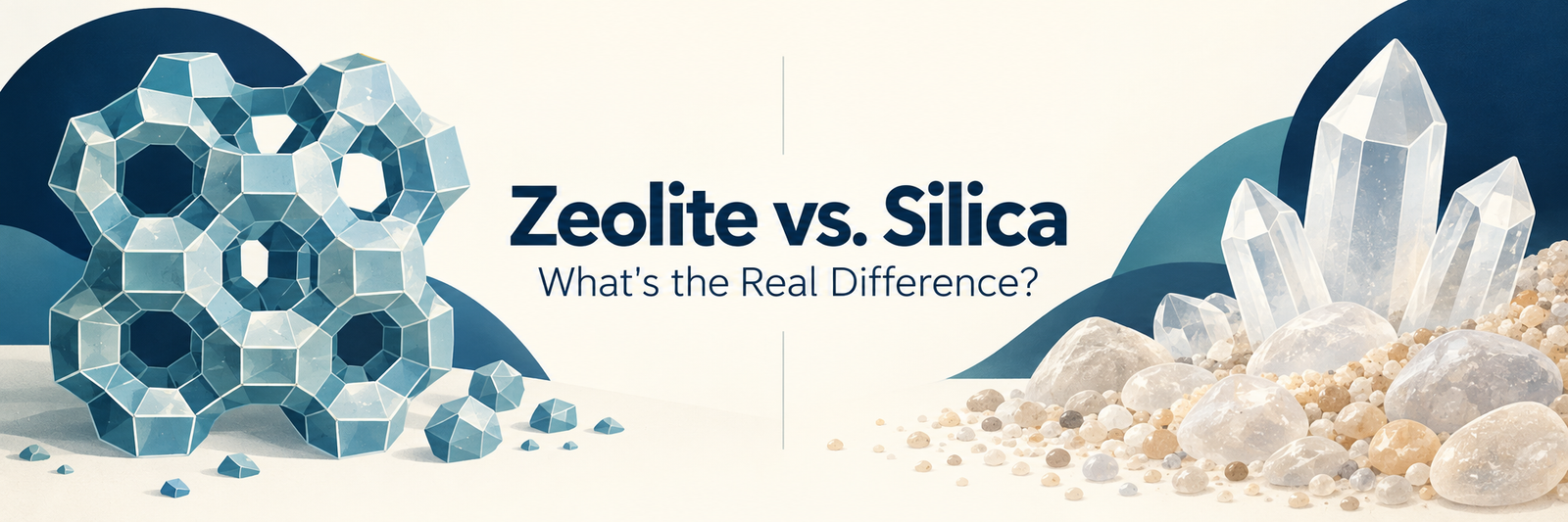 Zeolite vs silica: what's the real difference?