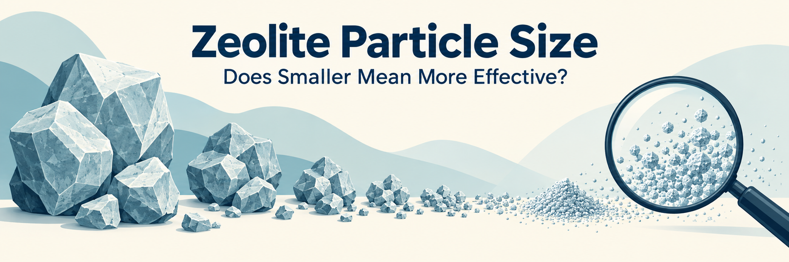 Zeolite particle size: does smaller mean more effective?
