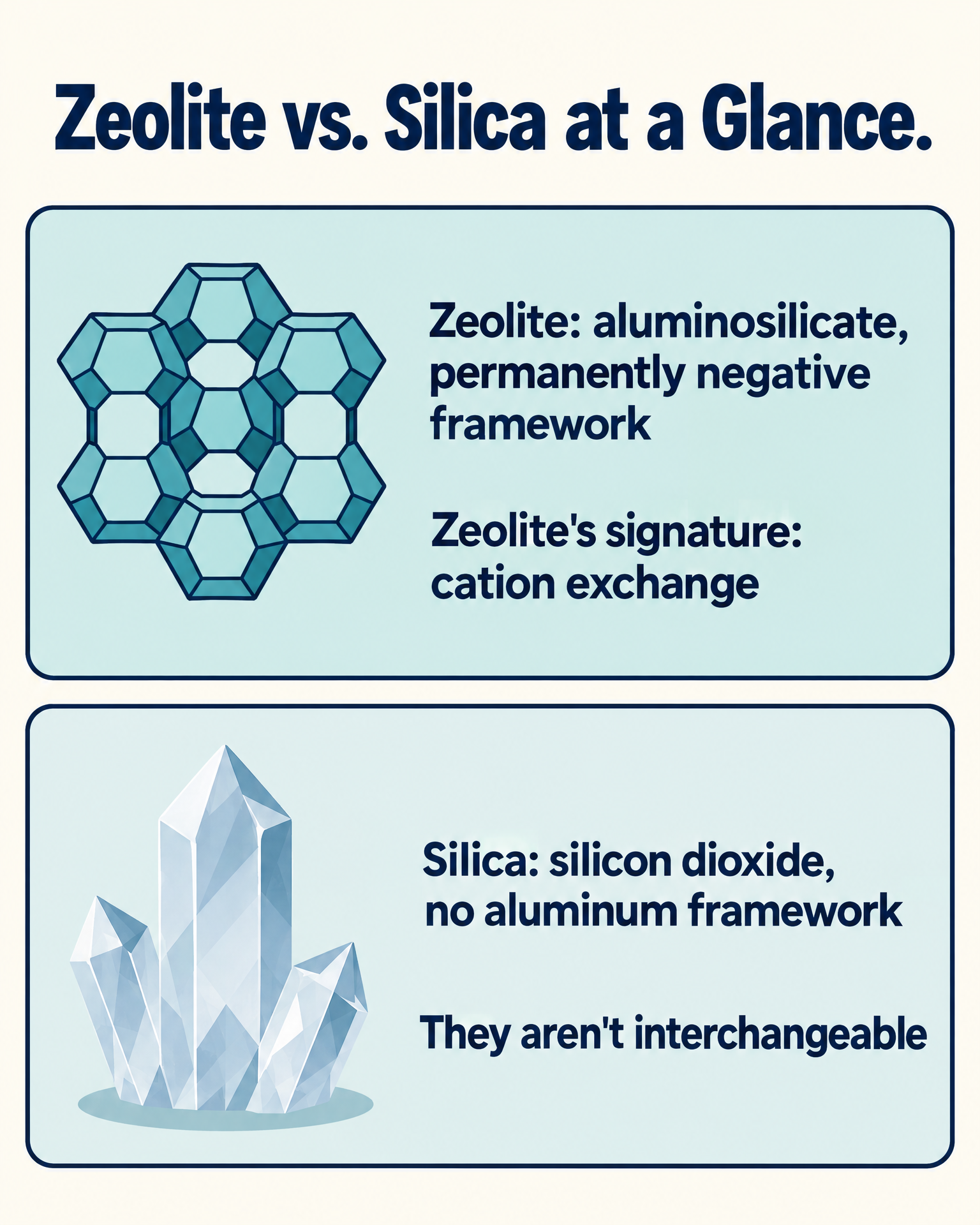 What is a zeolite, exactly?
